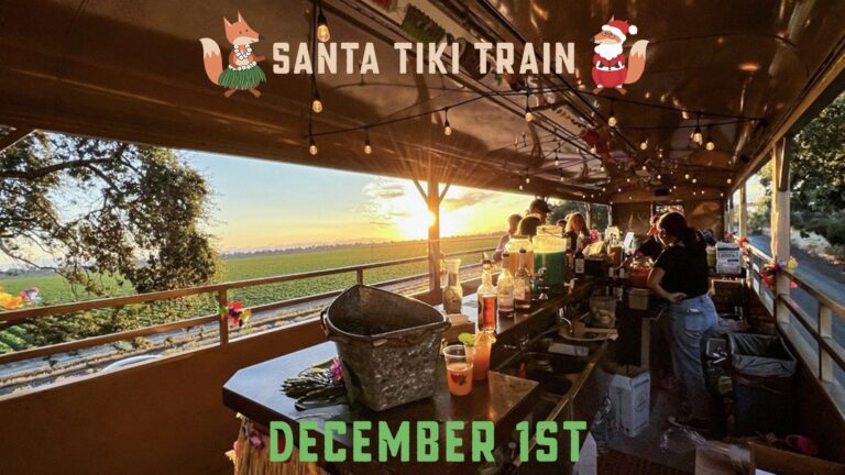 Santa Tiki Train, December 1st